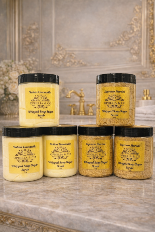 Whipped Soap Sugar Scrub